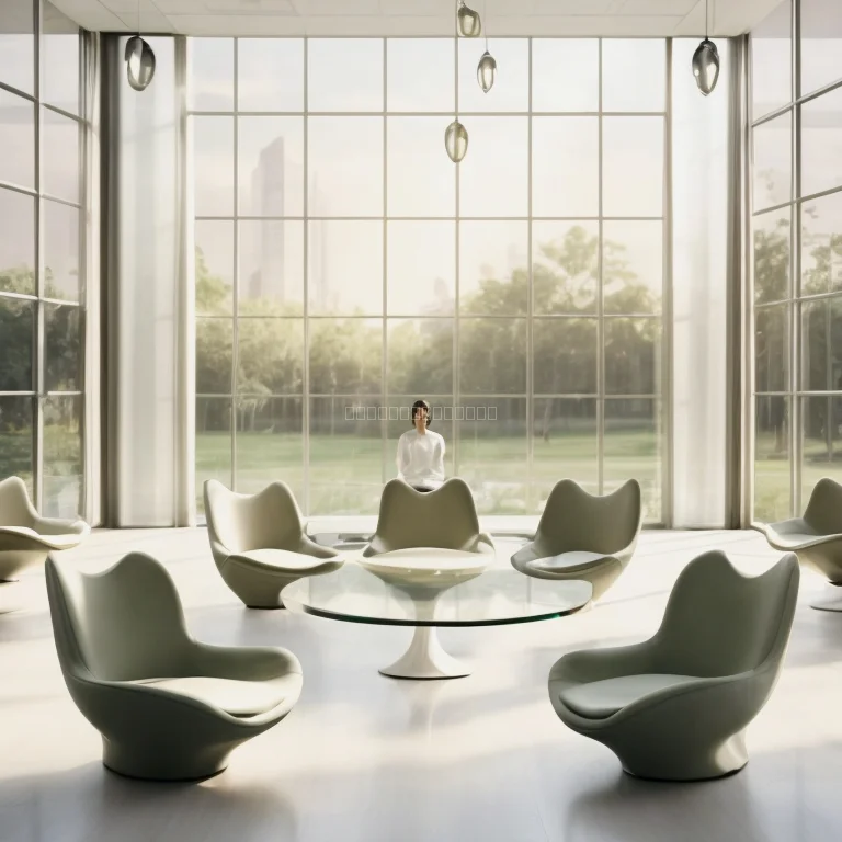 Person meditating in a peaceful room